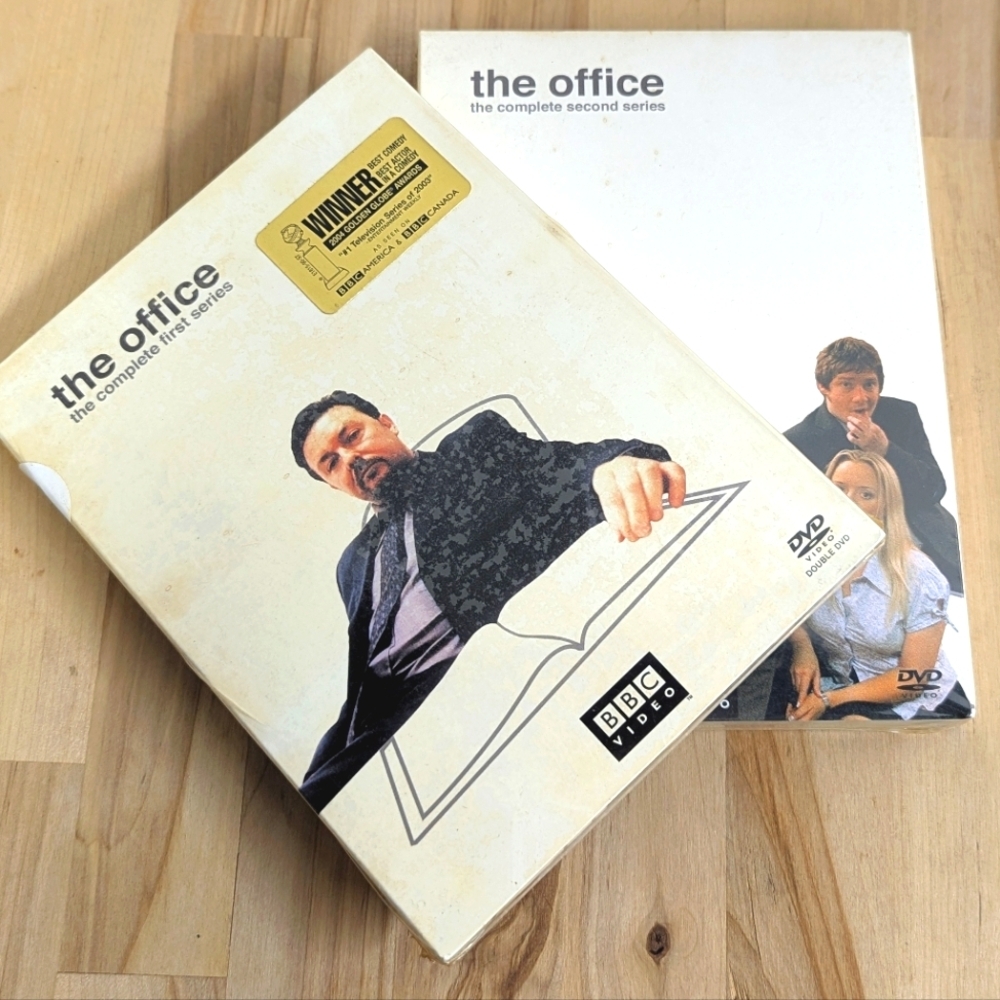 The Office Series Sealed DVD Season 1 & Season 2 Set Unopened UK Ricky Gervase